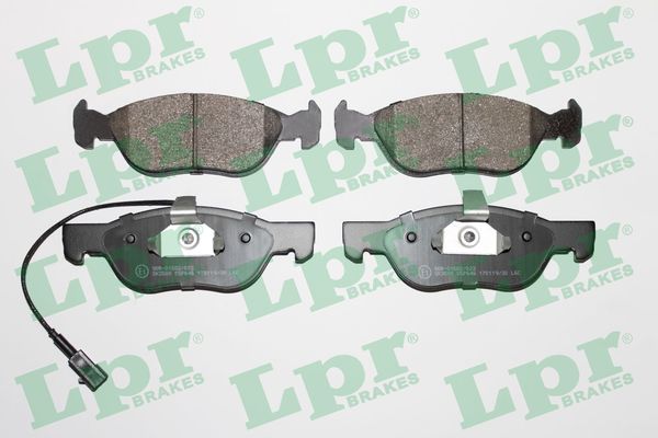 Brake Pad Set, disc brake - 05P646 LPR