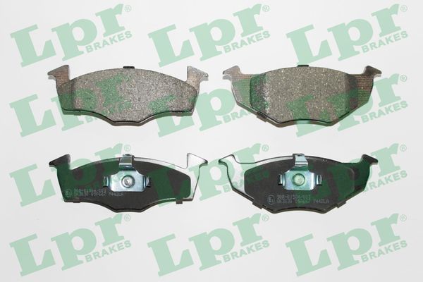 Комплект тормозных колодок, дисковый тормоз - 05P667 LPR