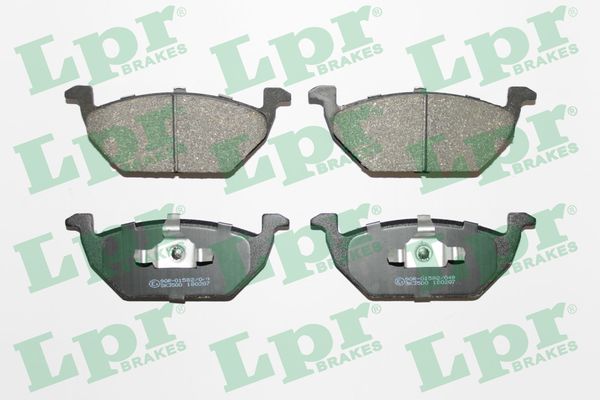 Kit pastiglie freno, Freno a disco - 05P668 LPR
