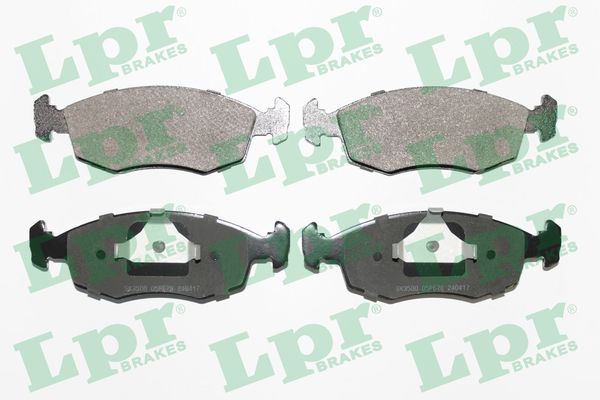 Brake Pad Set, disc brake - 05P678 LPR