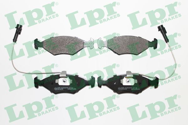 Kit pastiglie freno, Freno a disco - 05P680 LPR