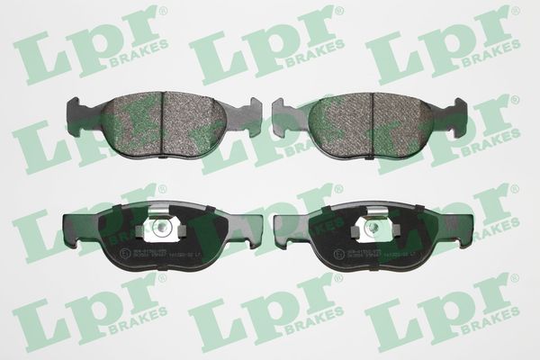 Brake Pad Set, disc brake - 05P687 LPR