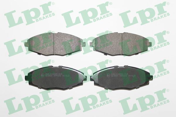 Комплект тормозных колодок, дисковый тормоз - 05P693 LPR