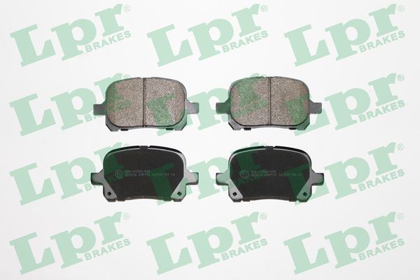 Brake Pad Set, disc brake - 05P712 LPR