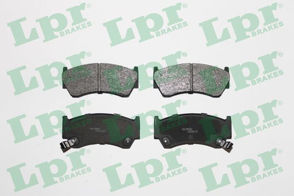 Комплект тормозных колодок, дисковый тормоз - 05P759 LPR