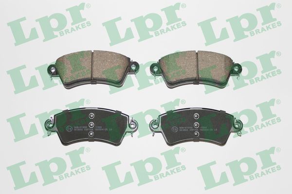 Brake Pad Set, disc brake - 05P766 LPR