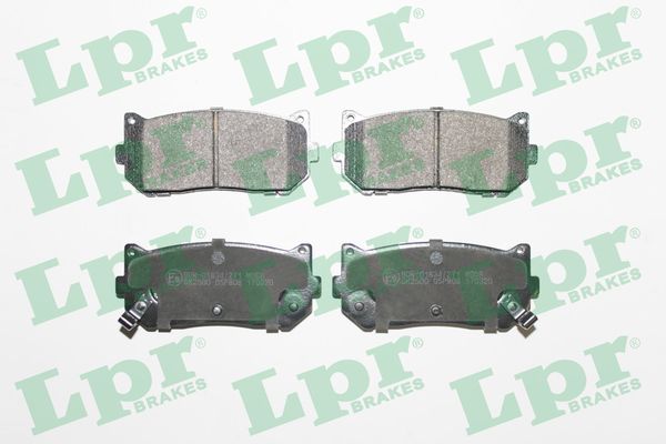 Brake Pad Set, disc brake - 05P808 LPR