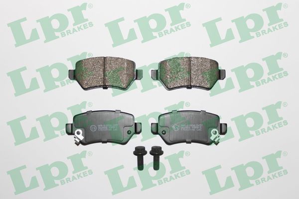 Комплект тормозных колодок, дисковый тормоз - 05P811 LPR