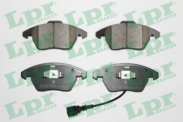 Brake Pad Set, disc brake - 05P866 LPR
