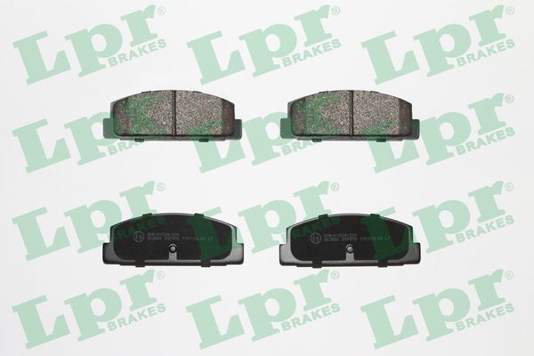 Brake Pad Set, disc brake - 05P876 LPR