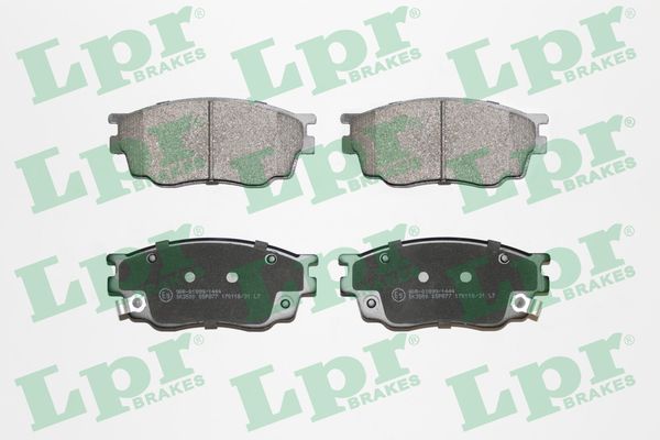 Kit pastiglie freno, Freno a disco - 05P877 LPR