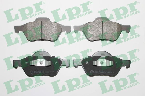 Brake Pad Set, disc brake - 05P898 LPR