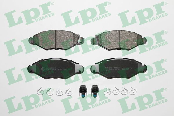 Комплект тормозных колодок, дисковый тормоз - 05P903 LPR