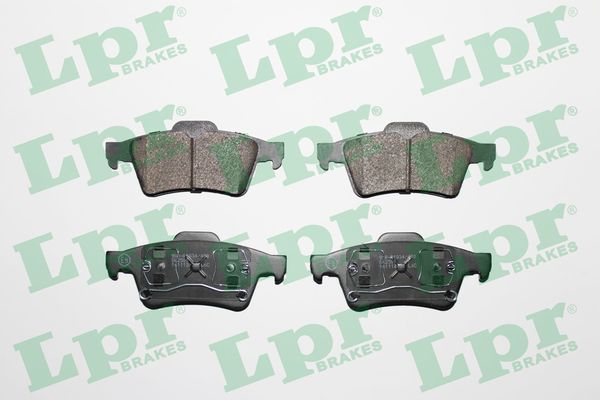 Комплект тормозных колодок, дисковый тормоз - 05P907 LPR