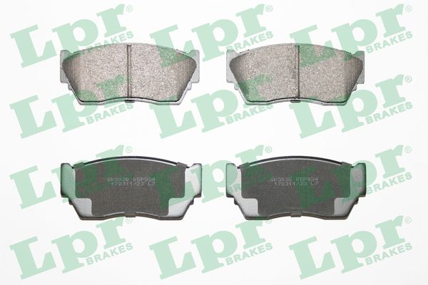 Brake Pad Set, disc brake - 05P934 LPR