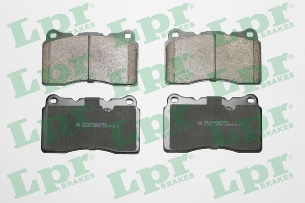 Brake Pad Set, disc brake - 05P951 LPR