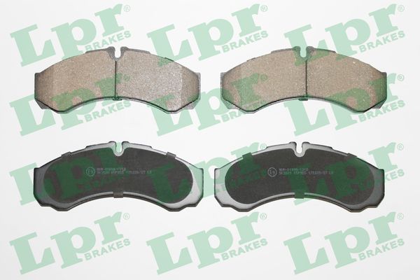 Kit pastiglie freno, Freno a disco - 05P955 LPR