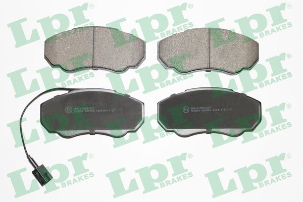 Kit pastiglie freno, Freno a disco - 05P966 LPR