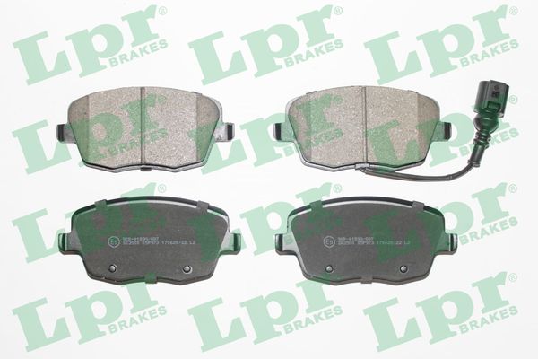 Brake Pad Set, disc brake - 05P973 LPR