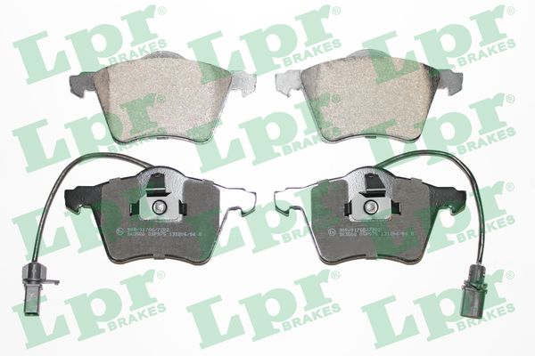 Kit pastiglie freno, Freno a disco - 05P975 LPR