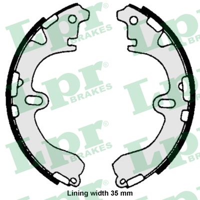Brake Shoe Set - 06720 LPR
