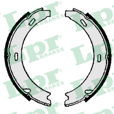 Brake Shoe Set, parking brake - 06870 LPR