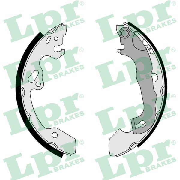Brake Shoe Set - 07380 LPR