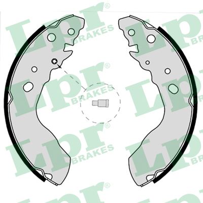 Kit ganasce freno - 07770 LPR
