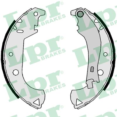 Kit ganasce freno - 07810 LPR