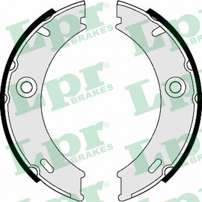 Brake Shoe Set, parking brake - 07970 LPR