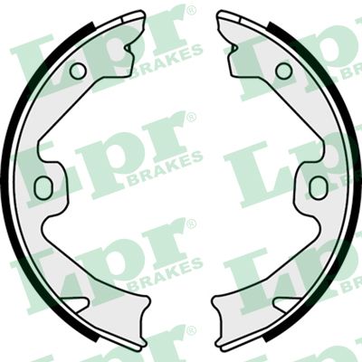 Brake Shoe Set, parking brake - 08140 LPR