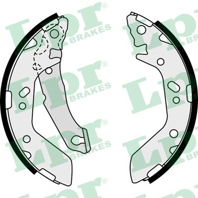 Brake Shoe Set - 08480 LPR
