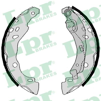 Brake Shoe Set - 08630 LPR