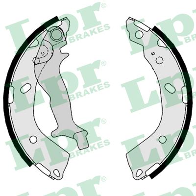 Brake Shoe Set - 08760 LPR