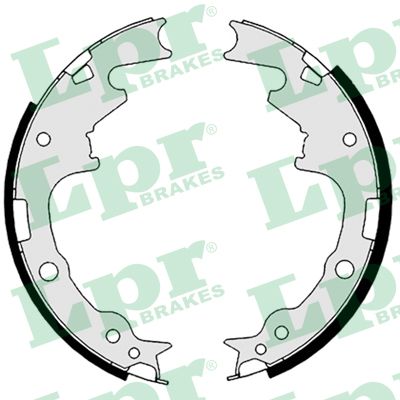 Brake Shoe Set - 08790 LPR