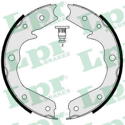 Brake Shoe Set, parking brake - 08970 LPR