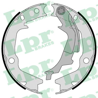 Brake Shoe Set, parking brake - 09430 LPR