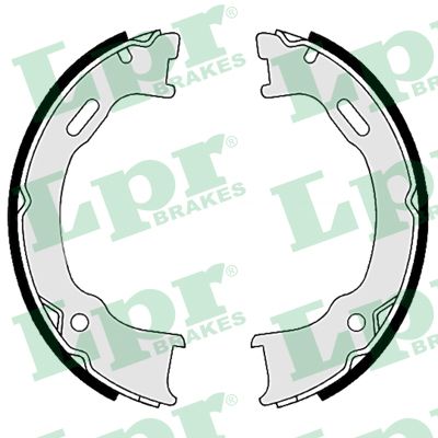 Brake Shoe Set, parking brake - 09560 LPR