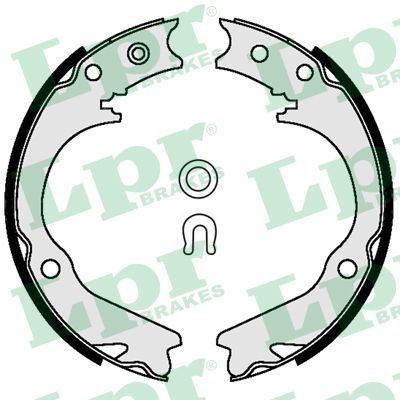 Brake Shoe Set, parking brake - 09580 LPR