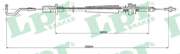 Cavo acceleratore - C0003A LPR
