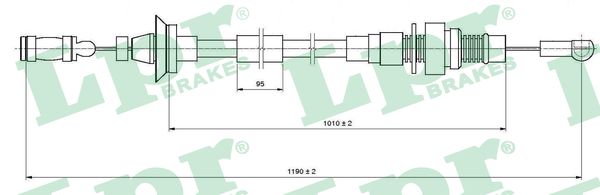 Accelerator Cable - C0005A LPR