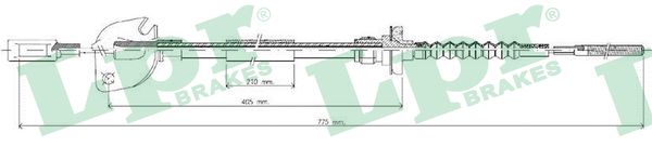 Clutch Cable - C0050C LPR