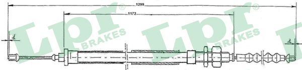 Cable, parking brake - C0110B LPR