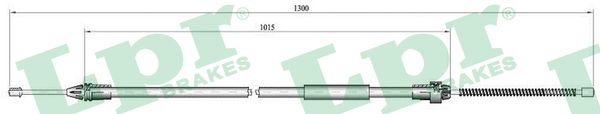 Cable, parking brake - C0135B LPR