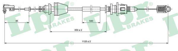 Cavo acceleratore - C0146A LPR