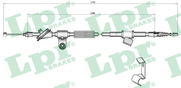 Cable, parking brake - C0347B LPR
