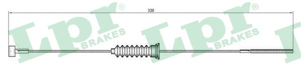 Cable, parking brake - C0587B LPR