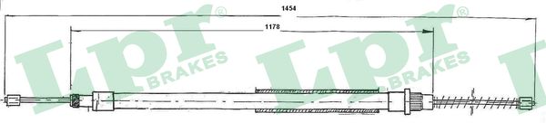 Cable, parking brake - C0623B LPR