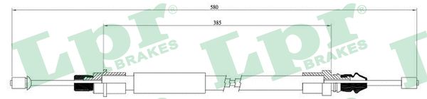 Cable, parking brake - C0628B LPR
