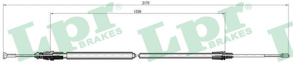 Cable, parking brake - C0642B LPR